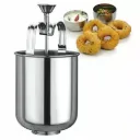 Stainless Steel Medu Vada Maker with Stand, mendu WADA Machine, mendu WADA Maker, medu vada Maker Machine