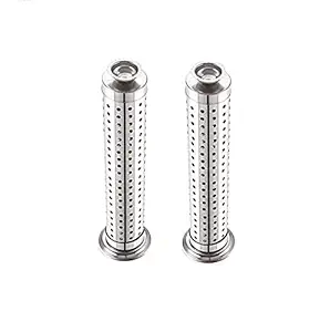 Stainless Steel Agarbatti Stand/Incense Holder with Dhoop Holder(Pack of 2)