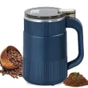 Grinder Portable Electric Grain Mill Grinder | Stainless Steel Dry Grain & Spice Grinder | Multifunction Smash Machine for Cereals, Coffee Beans, Herbs & Seasonings (Multicolor)