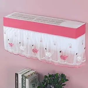 Premium Work Indoor AC Dust Protection Cover Designer Summer Ac Cover For 1.5 Ton Ac (38 X 12 X 9 inch] MULTICOLOR