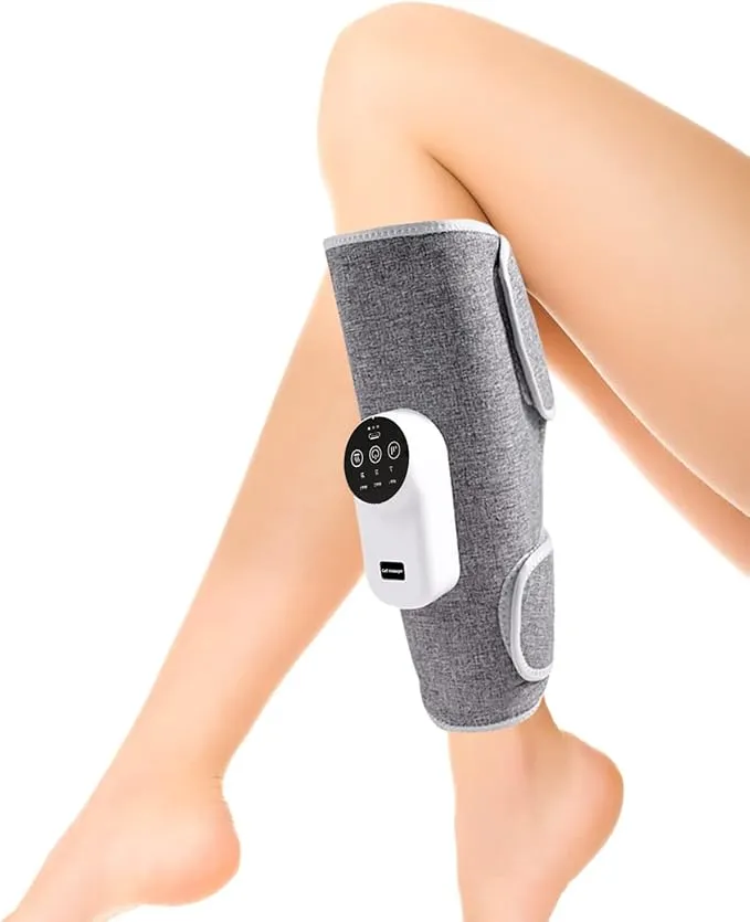 Leg Massager Pain Relief, Calf Air Compression Massager with Heat 1PC