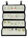 Gold Plated Korean Stud Earrings Set of 12 with Folding Jewelry Box | Western & Modern Earring Gift Box for Women & Girls.