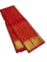 Women's Kanjivaram Soft Silk Banarasi Saree With BlouePiece