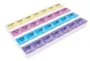 Pill Medicine Organizer Reminder Storage Box for 28 Days or 4 Weeks Pill Boxes